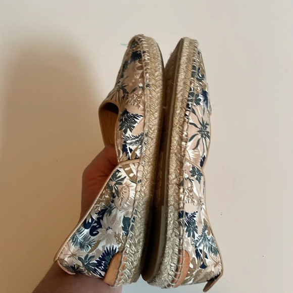 Rag & Bone, Georgie espadrille flat shoe, size 7.5, floral print, EUC - Picture 9 of 12